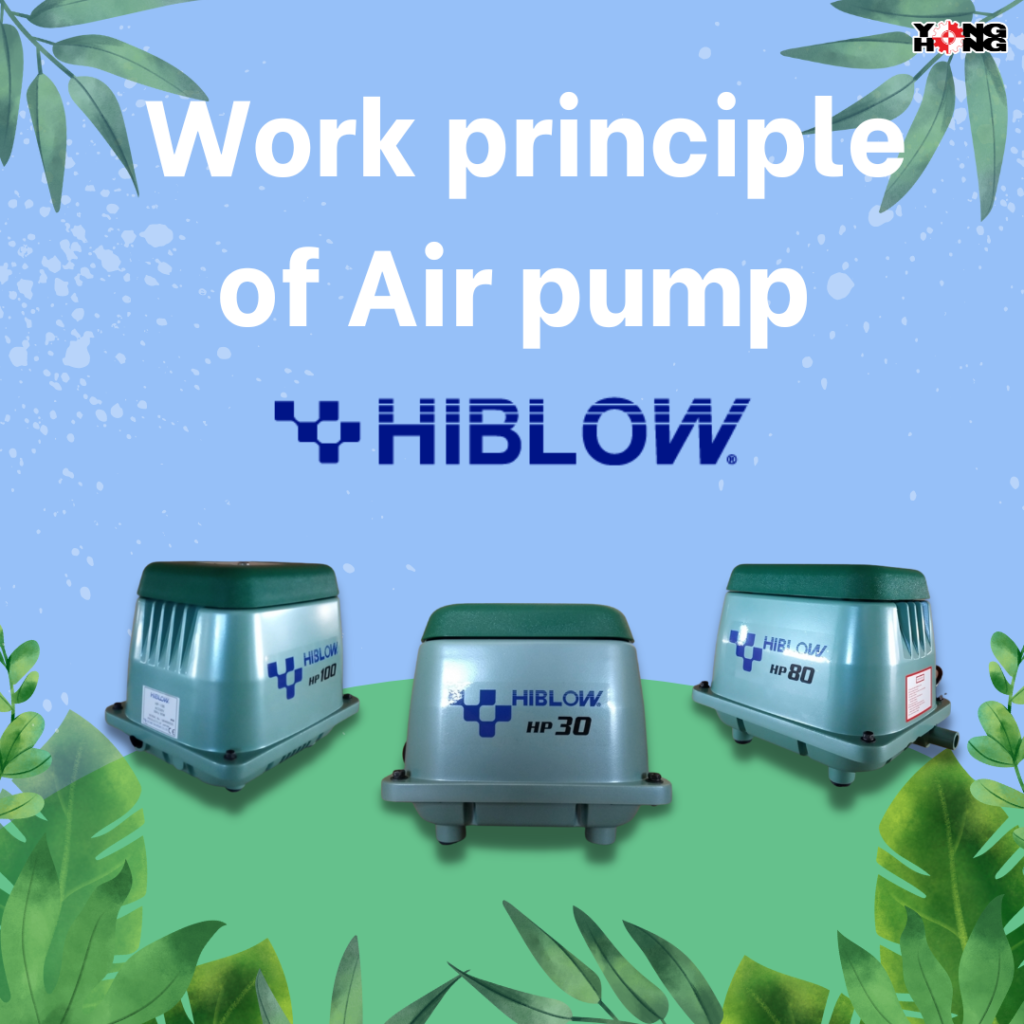 work principle of air pump hiblow