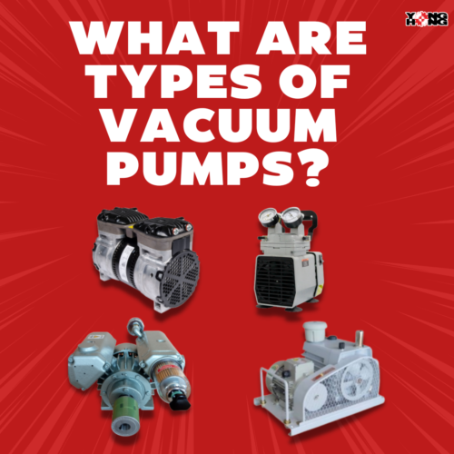 What are types of vacuum pumps?