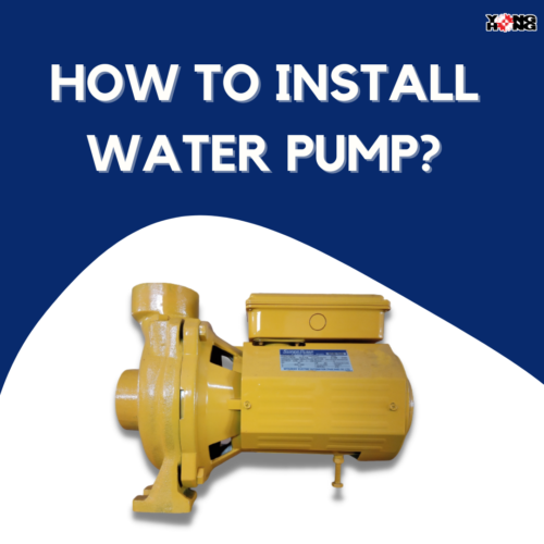 How to install water pump?